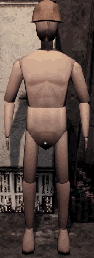 A Mannequin wearing the Construction Helmet.