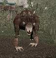 A 'Ratwolf chasing the player.