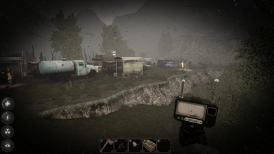 the Frozen Massacre Site has some loot able cars