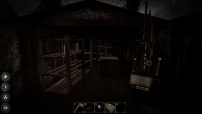 Shed with shelves that spawn Consumables