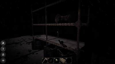 The middle silo has shelves that have guns, ammo and magazine spawns