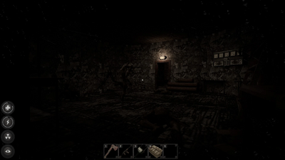 Room with stairs