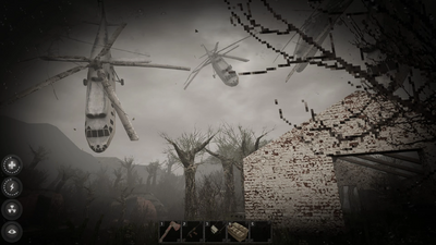 Floating Helicopters with Silo's