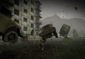 2 Zombies Spawn At The Frozen Convoy.