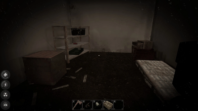 boxes, wardrobes, cupboards and cars can be found to loot inside units